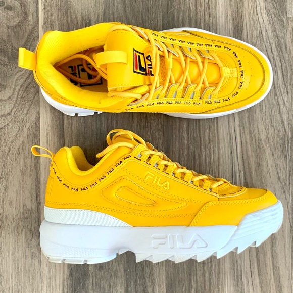 Fila Shoes - Fila Disruptor 2 Yellow Women’s Sneakers